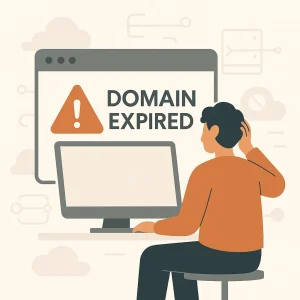 هشدار منقضی شدن دامنه سایت و از دست رفتن برند